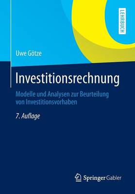 Cover of Investitionsrechnung