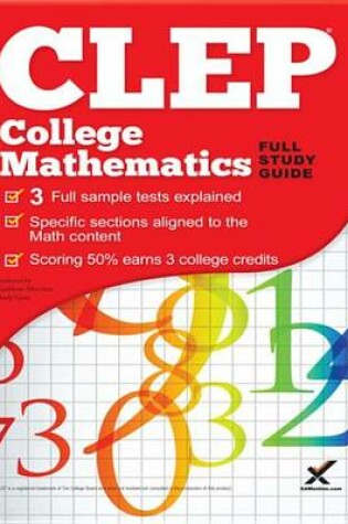 Cover of CLEP College Mathematics 2017