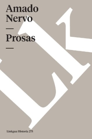 Cover of Prosas