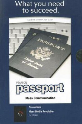 Cover of Pearson Passport Student Access Code Card for Mass Media Revolution (Standalone)