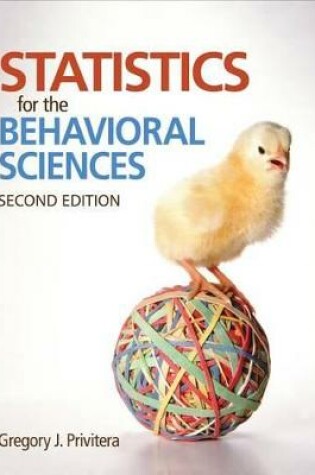 Cover of Statistics for the Behavioral Sciences