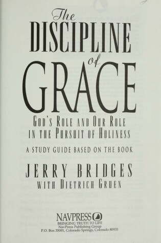 Cover of The Discipline of Grace