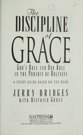 Book cover for The Discipline of Grace