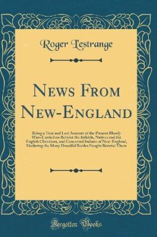 Cover of News from New-England