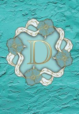 Book cover for D Monogram Notebook