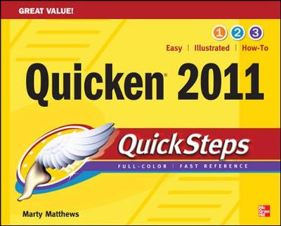 Book cover for Quicken 2011 QuickSteps