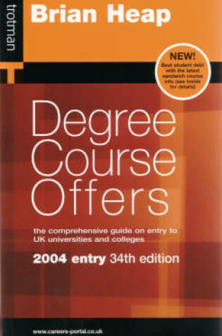 Cover of Degree Course Offers