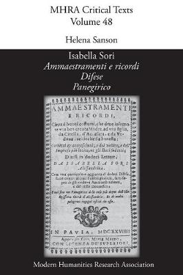 Cover of 'Ammaestramenti e ricordi', by Isabella Sori