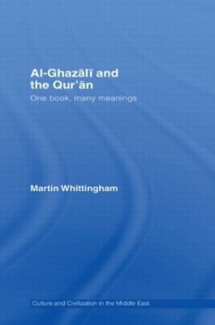 Cover of Al-Ghazali and the Qur'an