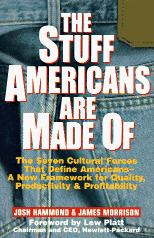 Book cover for The Stuff Americans Are Made Of