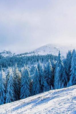 Book cover for Notebook Romania Scenic Winter Landscape