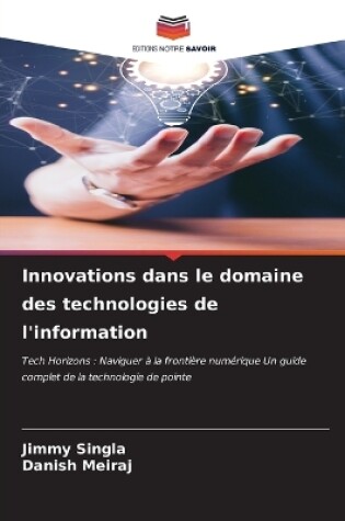 Cover of Innovations dans le domaine des technologies de l'information