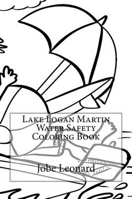 Book cover for Lake Logan Martin Water Safety Coloring Book