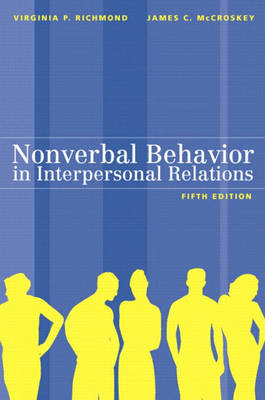 Book cover for Nonverbal Behavior in Interpersonal Relations