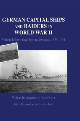 Cover of German Capital Ships and Raiders in World War II
