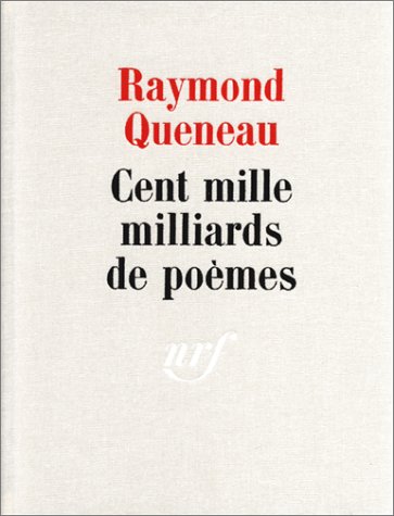 Book cover for Cent Mille Milliards de Poemes