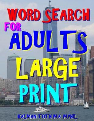 Book cover for Word Search for Adults Large Print