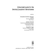 Cover of Uncertainty in Intelligent Systems