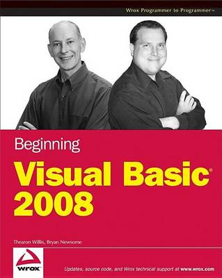 Book cover for Beginning Microsoft Visual Basic 2008