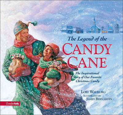 Book cover for The Legend of the Candy Cane, ABC