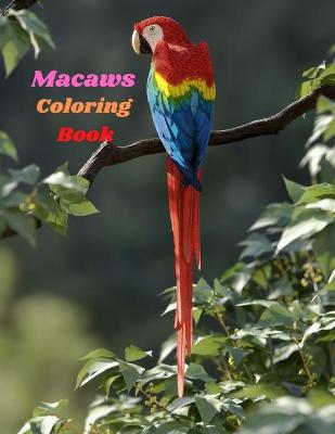 Book cover for Macaws Coloring Book