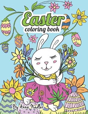 Book cover for Easter Coloring Book