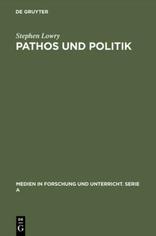 Cover of Pathos und Politik