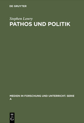 Cover of Pathos und Politik