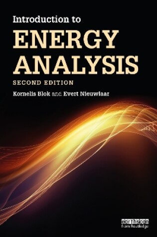 Cover of Introduction to Energy Analysis