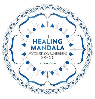 Book cover for Healing Mandala Pocket Colouring Book