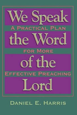 Book cover for We Speak the Word of the Lord