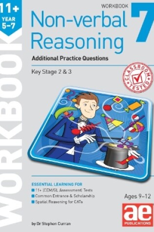 Cover of 11+ Non-verbal Reasoning Year 5-7 Workbook 7