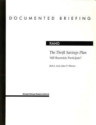 Book cover for The Thrift Savings Plan