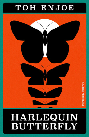 Book cover for Harlequin Butterfly