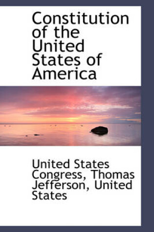 Cover of Constitution of the United States of America