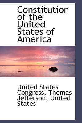 Book cover for Constitution of the United States of America