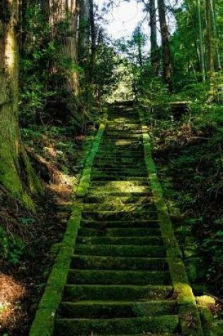 Cover of Moss Covered Stairs to a Shrine in Japan Journal