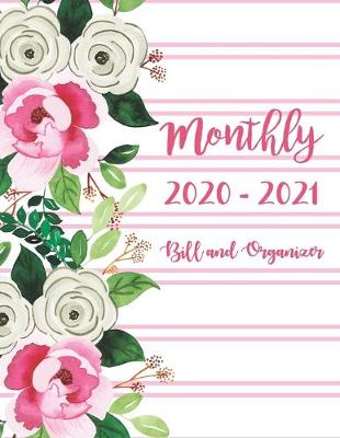 Cover of Monthly Bill and Organizer 2020-2021