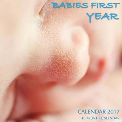 Book cover for Babies First Year Calendar 2017