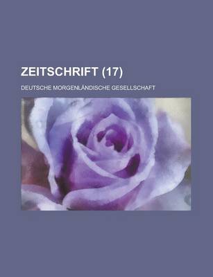 Book cover for Zeitschrift (17)