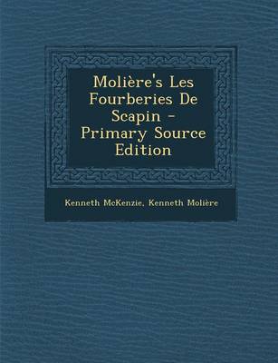 Book cover for Moliere's Les Fourberies de Scapin