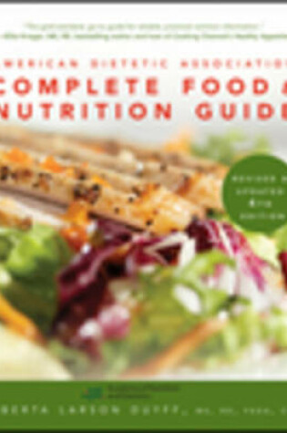 Cover of American Dietetic Association Complete Food and Nutrition Guide