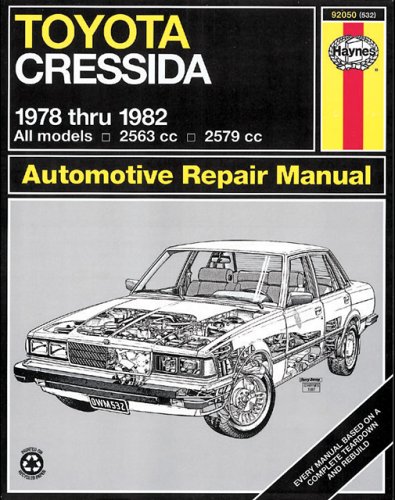 Book cover for Toyota CRessida (78 - 82)