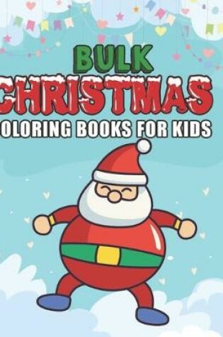 Cover of bulk christmas coloring books for kids