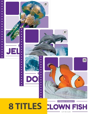 Book cover for Ocean Animals (Set of 8)
