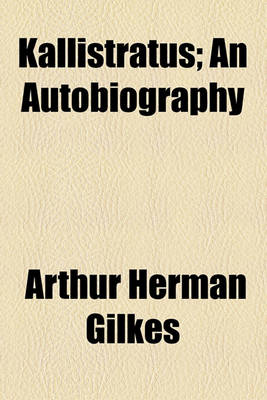 Book cover for Kallistratus; An Autobiography