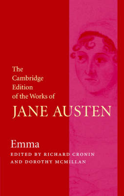 Book cover for The Cambridge Edition of the Works of Jane Austen 3 Volume Hardback Set