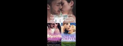 Cover of Passion Down Under Sassy Short Stories 2 Book-Bundle Box Set: Love Me Forever and Twist of Fate