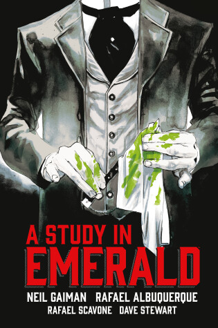 Cover of Neil Gaiman's A Study in Emerald