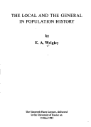 Book cover for Local and the General in Population History